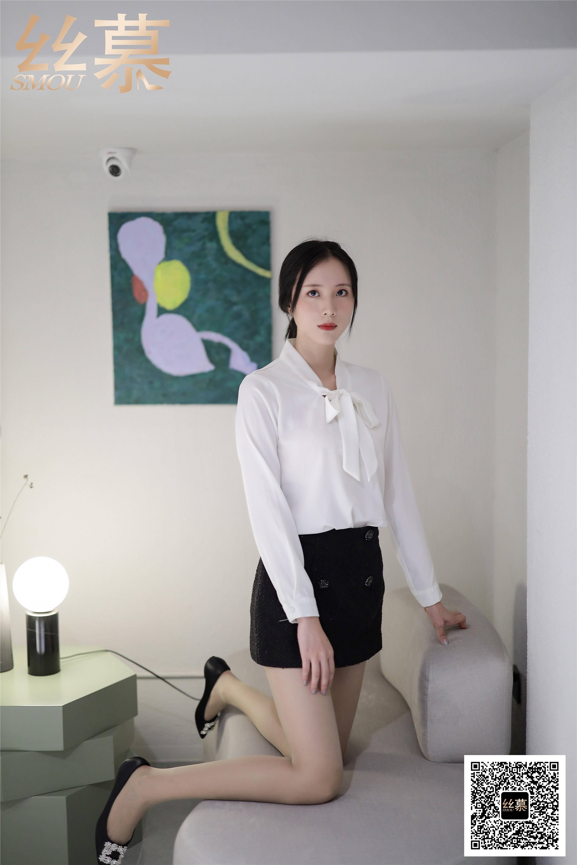 丝慕GIRL 特写集 TX089 紫宁《平底鞋女神》